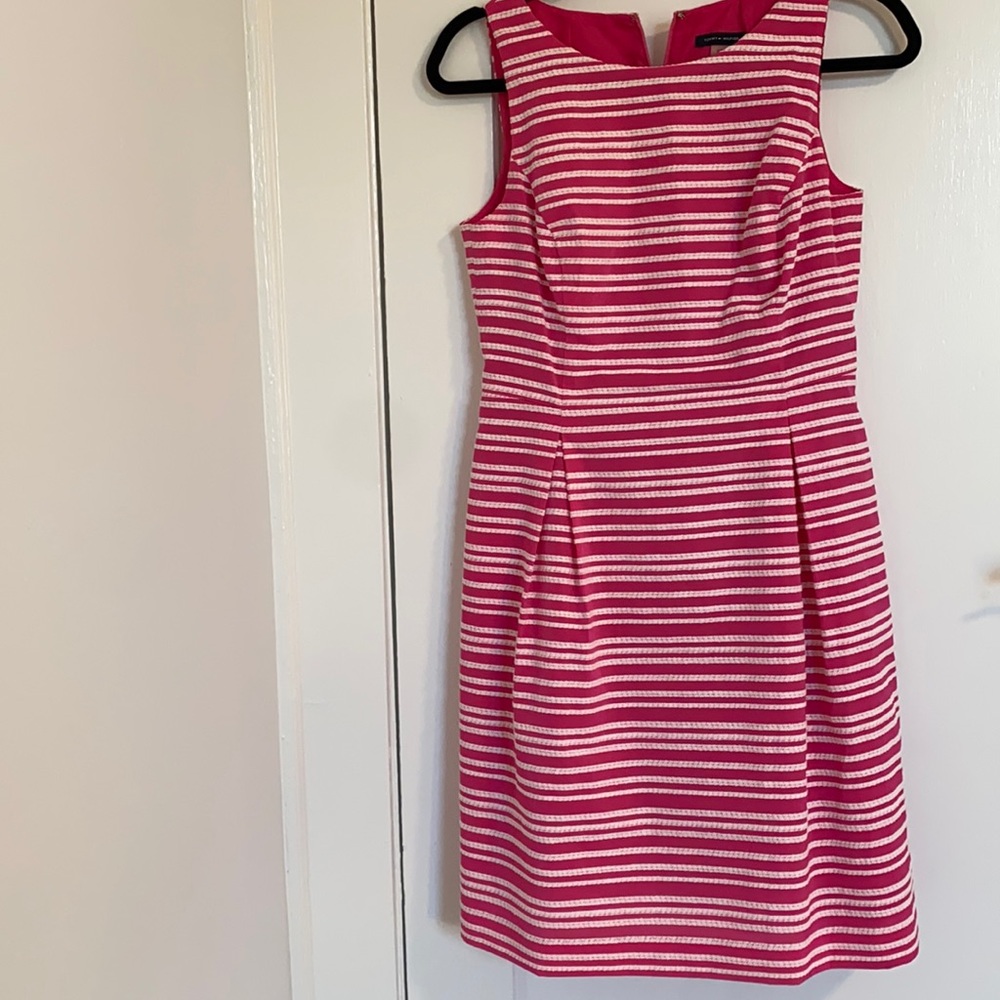 Pink and white striped Tommy Hilfiger dress